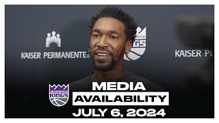 Malik Monk | Post Re-Signing Media Availability 7.6.24