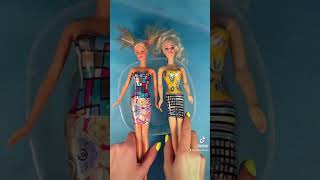 ТИК ТОК ПЛАТЬЕ ДЛЯ КУКЛЫ БАРБИ ИЗ ТЕРМОЭТИКЕТКИ | TIK TOK DRESS FOR DOLL BARBIE