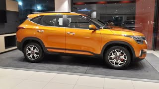 Kia Seltos GTK | GT Line | Punchy Orange  | Exterior And Interior | Walk Around