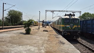 AMBIKAPUR DURG EXPRESS hauled by Valsad WAG9HC | Indian Railways