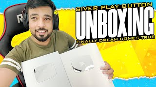 UNBOXING SILVER PLAY BUTTON - THANK YOU ALL FOR YOUR SUPPORT