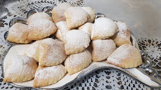 "Печенье Сугробы" просто тает во рту!Ну очень вкусный рецепт