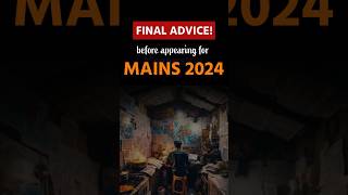 Final Advice for Aspirants | UPSC CSE 2024 | Amit Mangtani | Mentorshut