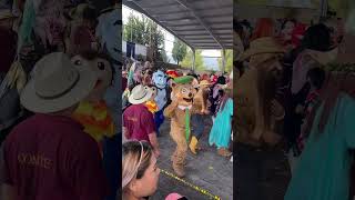 Frachicos un baile tradicional para ver quien tiene el mejor disfraz en Queretaro #queretaromexico