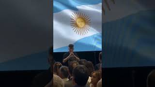 Ignacio Boyo junto a Fernando Balestra - Himno Nacional Argentino