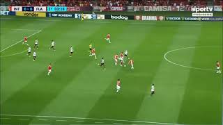 Flamengo e internacional ao vivo  gol do Flamengo