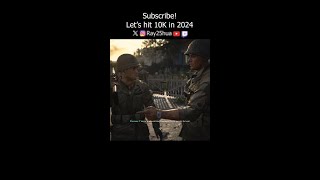 Call of Duty WWII (2017) PC - Josh Duhamel bullies a Pvt