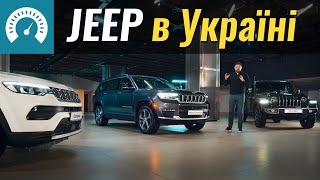 JEEP повернувся в Україну. Онлайн презентація моделей Compass, Grand Cherokee, Wrangler