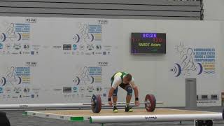 Adam Smidt - 2017 Commonwealth Champs 1st Att 120kg Clean & Jerk