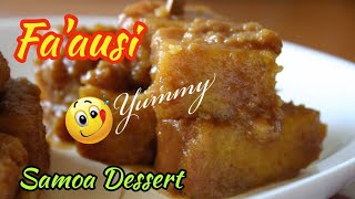 How to make Fa'ausi (recipe) Samoan Best Heathy Dessert