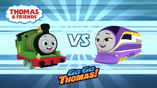 Thomas & Friends: Go Go Thomas - Percy Vs Kana in Funnel Tunnel