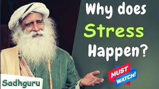 why does stress happen? || Why stress || Stress #sadhguru