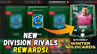 NEW DIVISION RIVALS REWARDS! DO THIS BEFORE WINTER WILDCARDS EVENT! FC MOBILE