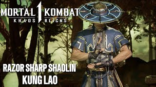 Razor Sharp Shaolin Kung Lao Boss Fight The Dark Dragon Season 8 Invasion Mode (Mortal Kombat 1)