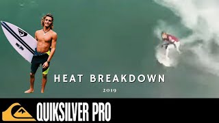 Heat Breakdown Andino & Andre VS Marco Mignot Quiksilver Pro France 2019