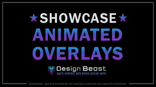 Showcase of Animated Image Overlays in DesignBeast