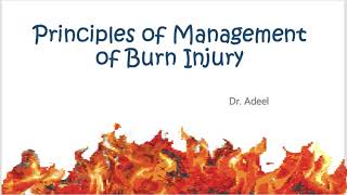 Burns management | General Surgery