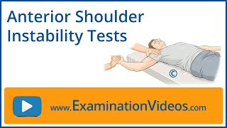 Anterior Shoulder Instability Test