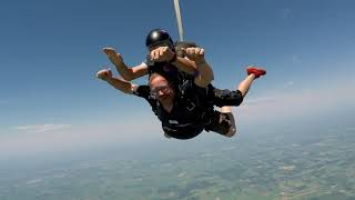 My Dad's First Tandem Jump!