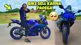 Selling My Bike R15 😟. yamaha R15 V4 selling| by by bolna padega 😭