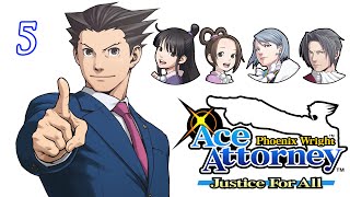 Phoenix Wright AA : Justice For All - Episode 5 : Retrouvailles et volte-face (2/14) [FR,DS]