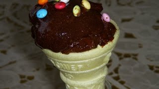 بستنی شکلاتی خانگی بدون شیر Homemade Nondairy Ice Cream