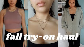 TRY-ON COLLECTIVE CLOTHING HAUL | Brandy Melville, Aritzia, Nike, Mejuri, Swarovski