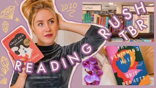 READING RUSH 2020 tbr 💎