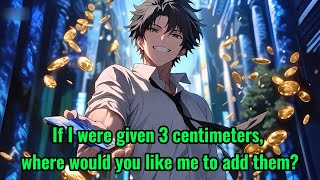 If I were given 3 centimeters, where would you like me to add them?