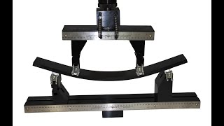 Model No. ASTM.D7250.10 - 30" SPAN SANDWICH BEAM FLEXURE/SHEAR FIXTURE UP TO 4" WIDE