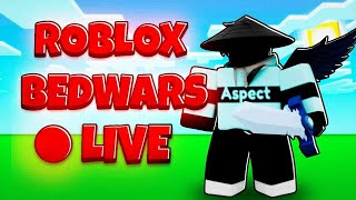 ROBLOX BEDWARS LIVE WITH VIEWERS!!!