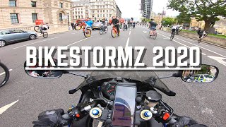 BIKESTORMZ 2020 vs Motorcycle revving through