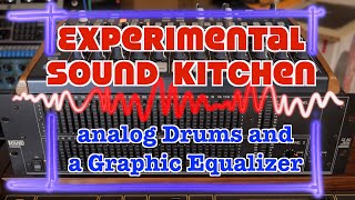 ESK - analog Drums and a Graphic Equalizer