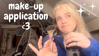 asmr | make-up application! collab w @sportyASMR