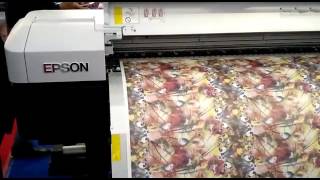 Epson Fabric Printing Machine- one plus 3 slow motion videos