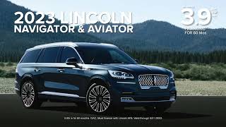 Summer of Luxury Sales Event - 2022 Navigator & Aviator