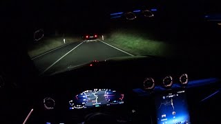 2022 Mercedes-Benz C300 Limousine - DIGITAL LIGHT night drive | POV