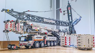 Lego Technic Liebherr LTM 11200 Counterweight MOC by Jeroen Ottens