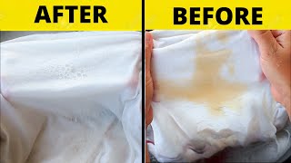 How to Remove Oil Stains from Clothes after Washing with Baking Soda and Vinegar