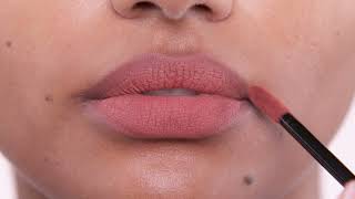 Deep Peachy Brown Lip Velvet in Shade Parchment | Hydrating Matte Lip Mousse