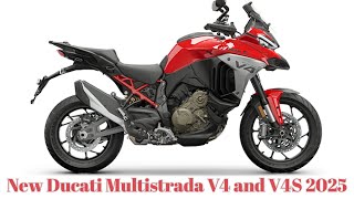 The Motorcycle That Rewrites the Rules of Travel. | New Ducati Multistrada V4 and V4S 2025