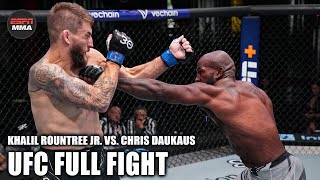 UFC FULL FIGHT: Khalil Rountree Jr. vs. Chris Daukaus [Aug. 12, 2023] | ESPN MMA