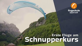 Gleitschirm Schnupperkurs | Flugschule Appenzell