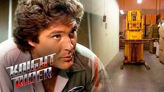 Michael's Ambushed in the Warehouse! | Knight Rider