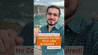 Highest Paying IT Jobs in Canada without Coding | Canada Jobs | Canada Vlogs | #shorts #canada