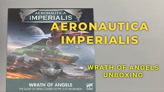 Aeronautica Imperialis WRATH OF ANGELS unboxing