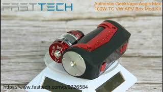 Authentic GeekVape Aegis Max 100W TC VW APV Box Mod Kit at FastTech.com