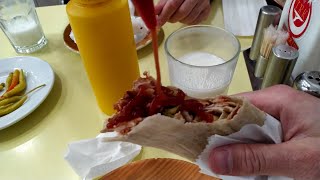 $2 Turkish Street Food in Istanbul - Chicken