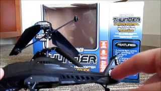 INTERACTIVE TOY THUNDER HELICOPTER unboxing