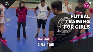 OU Girls' Team: Futsal Training for Fitness, Self Improvement, and Social Competitions